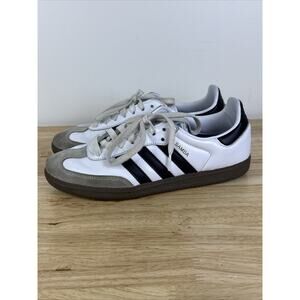 Adidas Samba OG White Black Gum B75806 Men Size 8.5